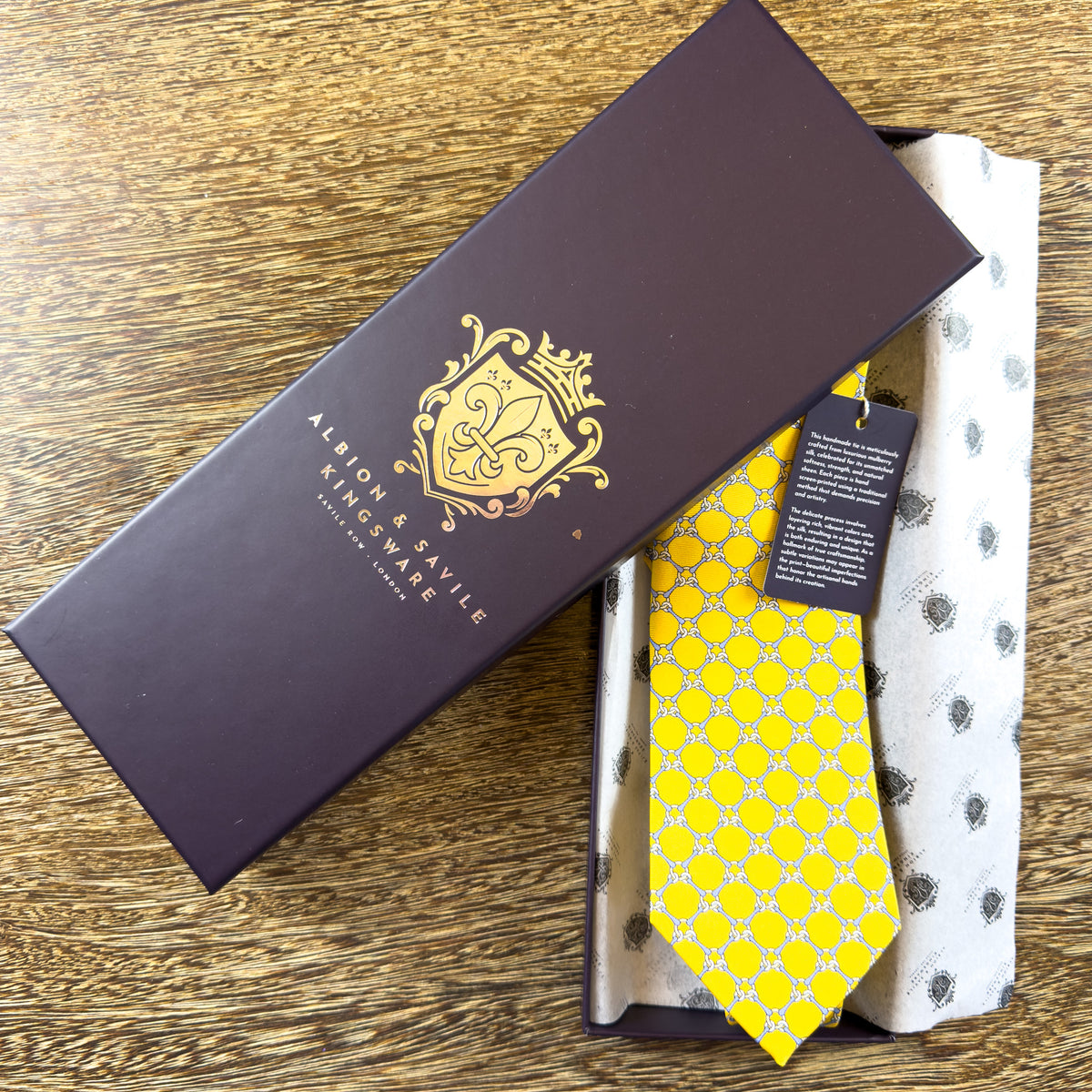 The Kensington Gold Tie